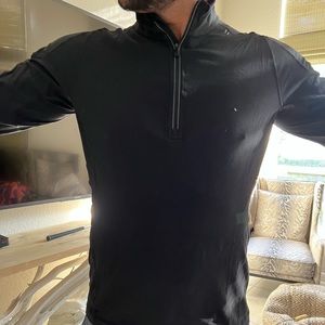 Mens Metal tech vent half zip